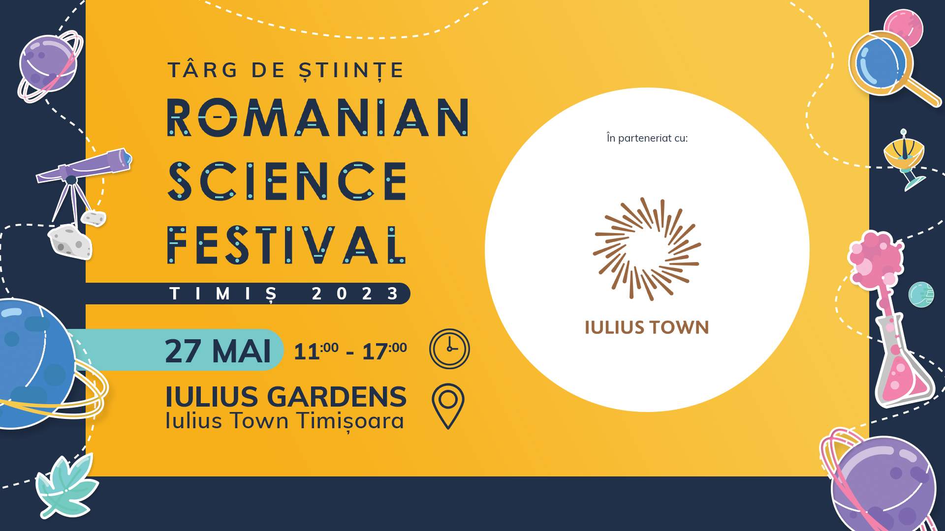 Iulius Town Timisoara Romanian Science Festival 