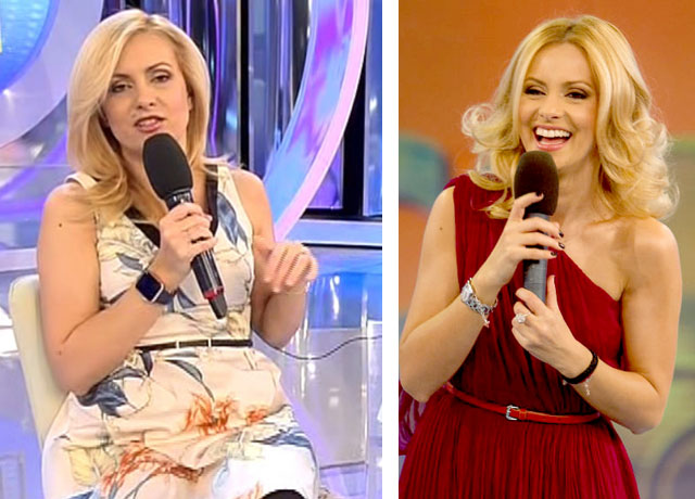 simona gherghe insarcinata gravida 