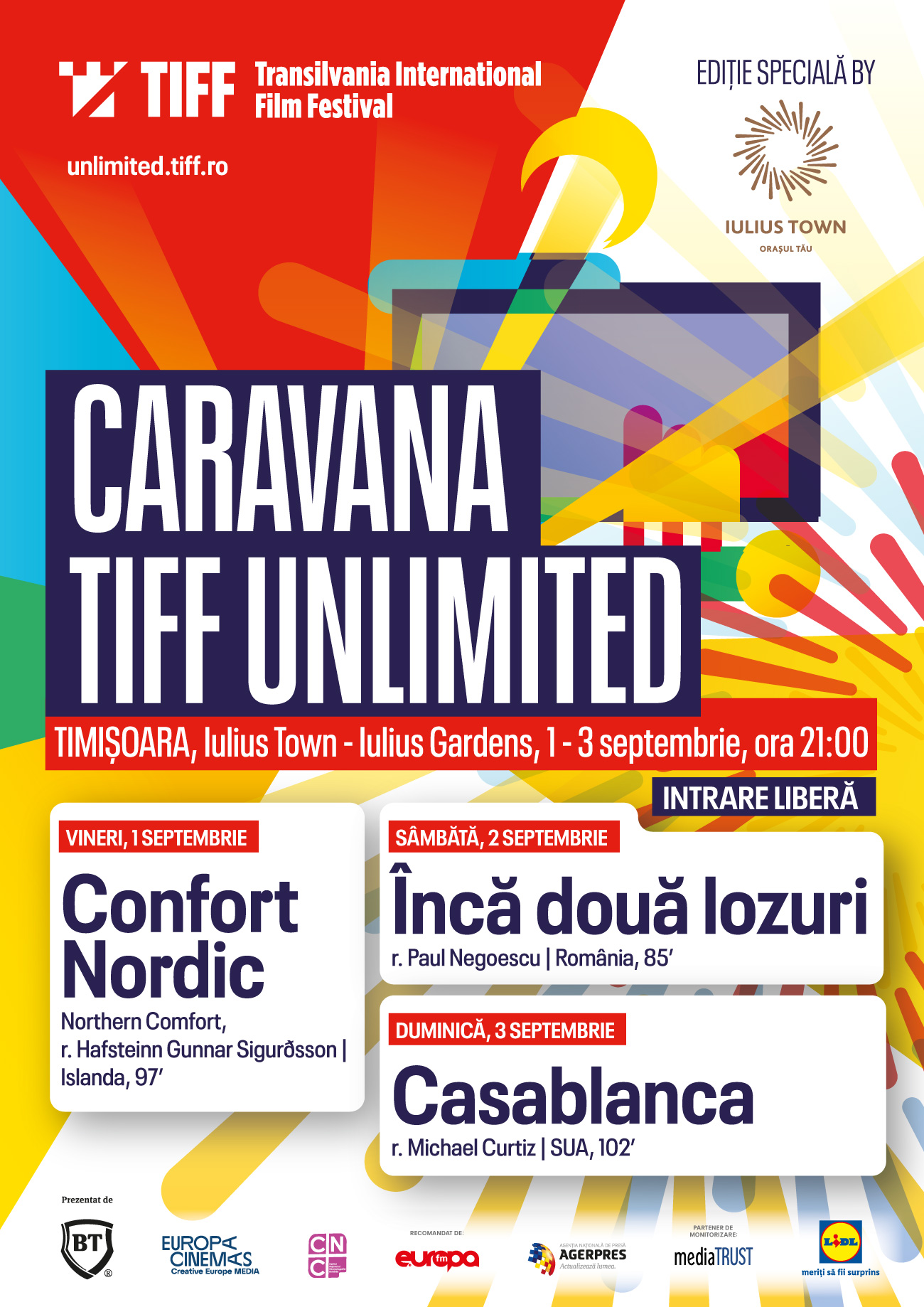 Iulius Town Timisoara Caravana TIFF Unlimited Program Timisoara 